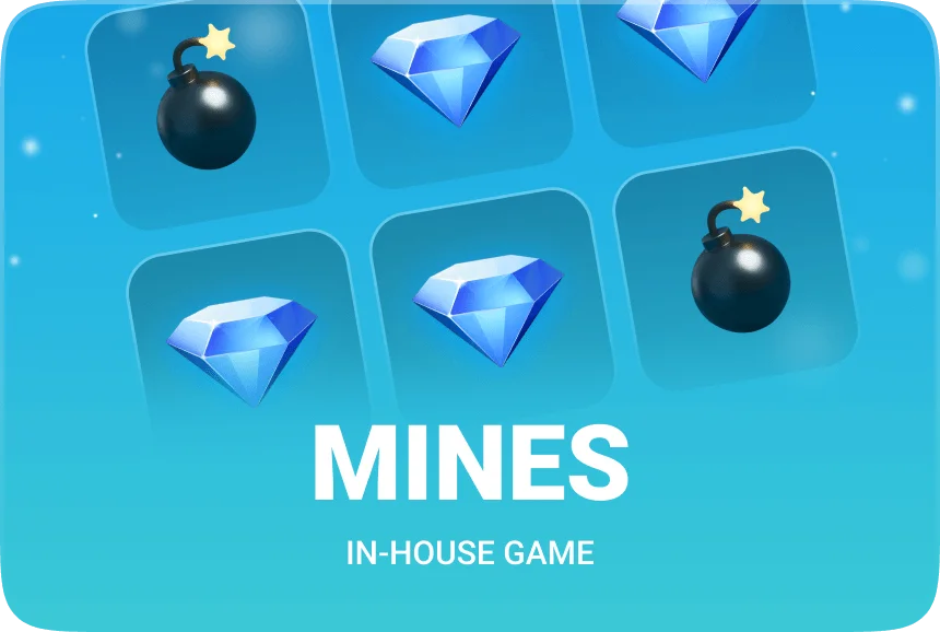 Демо-режим Mines в WinGram